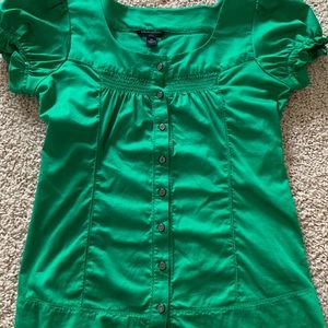 Banana republic M button up blouse
